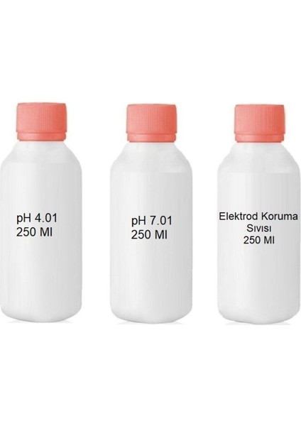 Ph 4.01-7.01- Elektrod Koruma Sıvısı Ph Probu Muhafaza Solüsyonu 250 ml