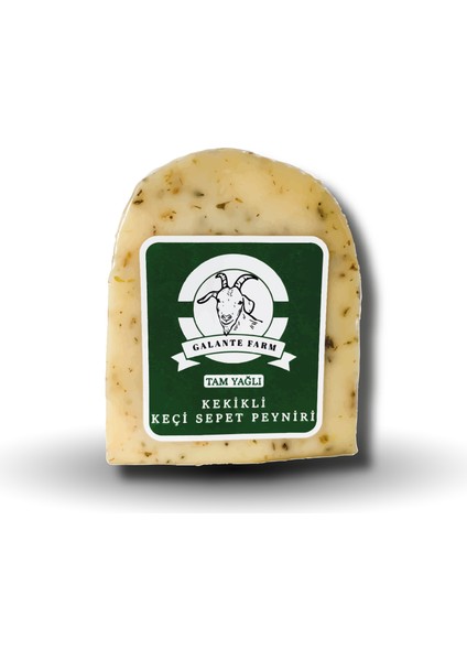 Keçi Kekikli Sepet Peyniri(500gr)