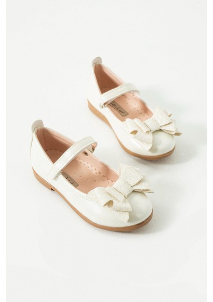 Adel Simli Çift Fiyonklu Babet Şık ve Rahat Özel Gün Kız Çocuk Ayakkabı fiyatları