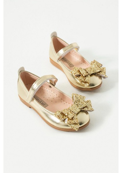 Adel Simli Çift Fiyonklu Babet Şık ve Rahat Özel Gün Kız Çocuk Ayakkabı fiyatları