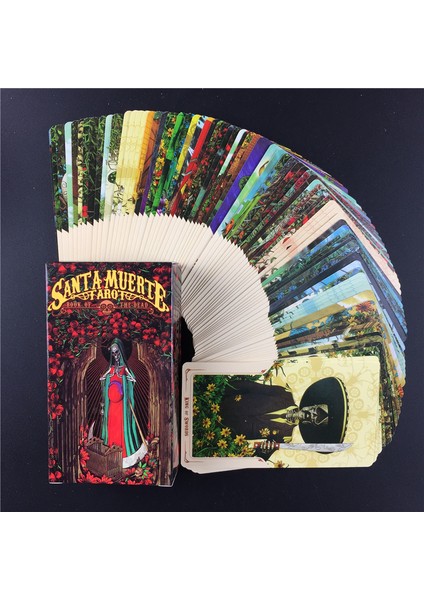 78 Adet TT22 Stili Çiçekler Oracle Ingilizce Versiyonu Kehanet Kader Oyun Güverte Tarot Masa Masa Oyunları Pdf Rehberi Ile Oyun Kartları (Yurt Dışından)