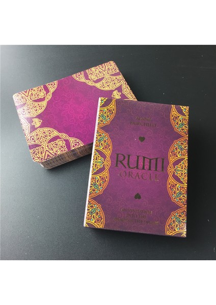 78 Adet TT45 Tarzı Oracle Rumi Oracle Kartları Tarot L Oracle Card Board Deck Games Parti Oyunu Için Palying Kartları (Yurt Dışından)