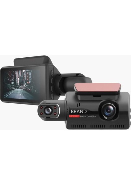 Full Hd 1080P Çift Kamera 3.5" IPS Ekran Araç Içi Kamera