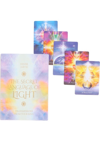 Oracle Card Board Deste Oyunları Parti Oyunu Için Palying Kartları Oracle Işığın Gizli Dili Tarot (Yurt Dışından) fiyatları