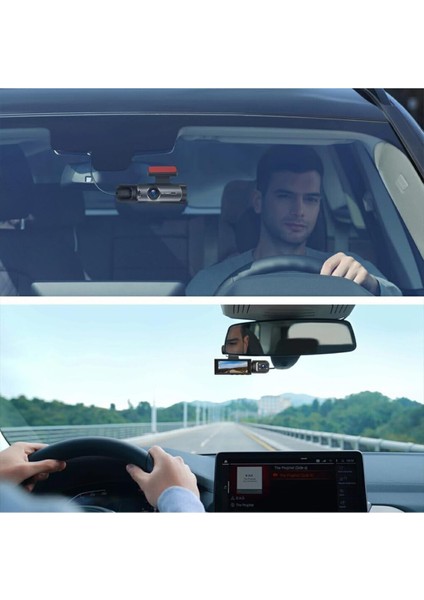 Araba Video Kaydedici Uyumlu Üç Lensli Arabanın Önü Arabanın Içi Hd Gece Görüşü Geniş Açı modelleri