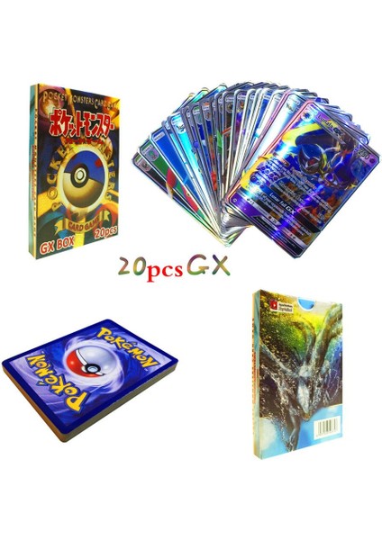 70 Adet GX69 Traıner1 Stili Kutu Başına Gx Mega Ex Kartları Yeni Pokemon Kartı Ingilizce Versiyonu Pokemon Ptcg Savaş Koleksiyonu Kart Kutusu Çocuklar Oyuncak Hediye (Yurt Dışından)