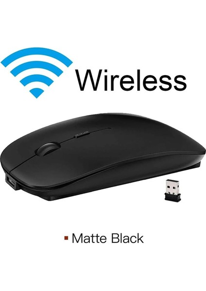 Ergonomik Rgb Işıklı Kablosuz Siyah Optik Mouse fiyatları