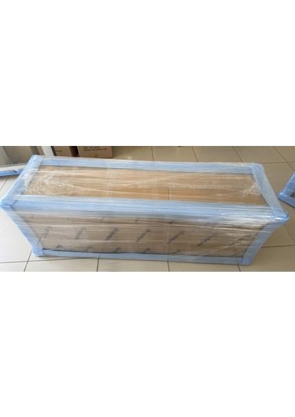 Bohem Yemek Odası Konsol 4 Kapaklı Beyaz-Meşe 160 cm -KURULU Gönderilir modelleri