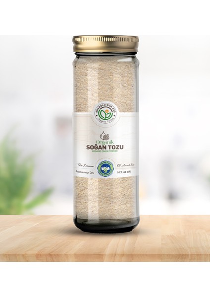 Organik Soğan Tozu ''60GR''