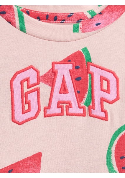 Kız Bebek Pembe Gap Logo Elbise fiyatları