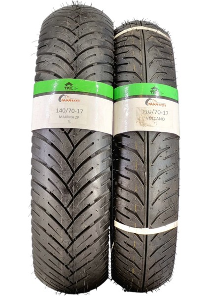Yamaha R25, Honda CBR 250, Suziki inizum, Kawasaki Ninja 250, Falcon FR-177, Arora ARS 200 140/70-17 VE 110/70-17 TL (TUBELESS - DUBLEKS) Lastik Takımı fiyatları