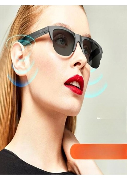 Unisex Bluetooth 5.3 Hıfı Çift Hoparlörlü Akıllı Uv Hd Güneş Gözlüğü - Dokunmatik Kontrol fiyatları