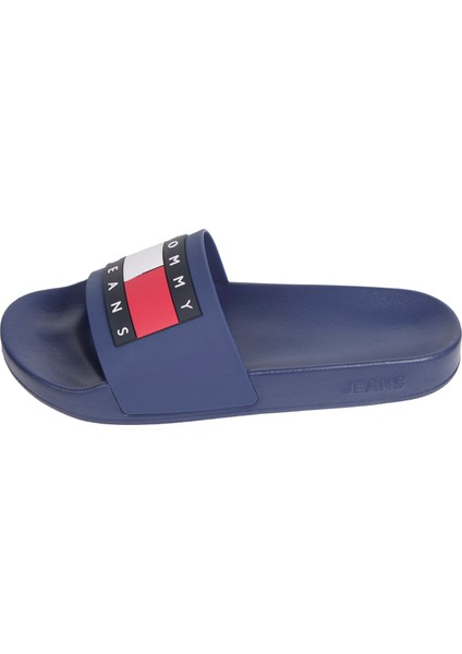 Tommy Hılfıger Tommy Hilfiger Tjm Flag Pool Sld Ess Kadın Terlik Terlik