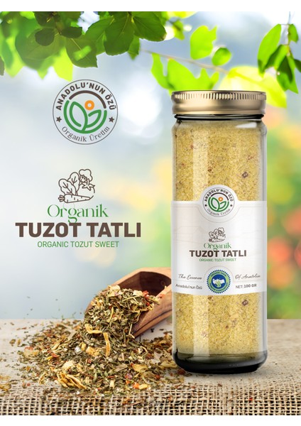 Organik Tuzot Tatlı ''100 Gr''