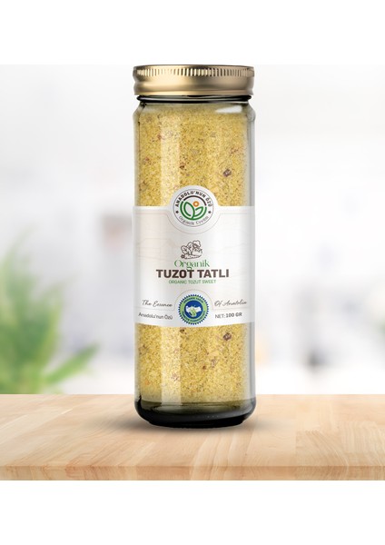 Organik Tuzot Tatlı ''100 Gr''