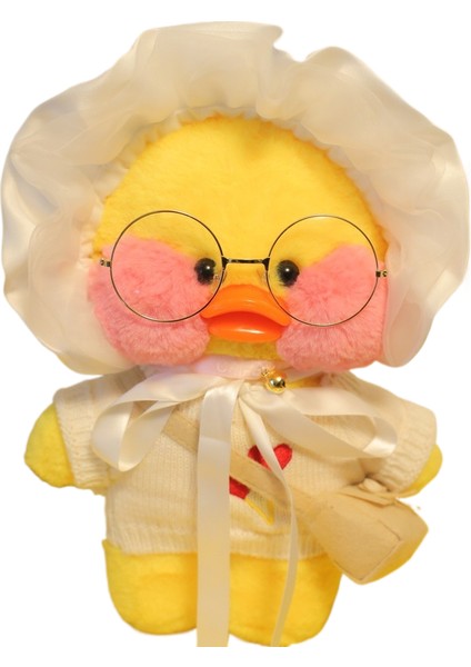 30CM Küçük Sarı Ördek Peluş Oyuncak Bebek Parti Hediyesi (Yurt Dışından)