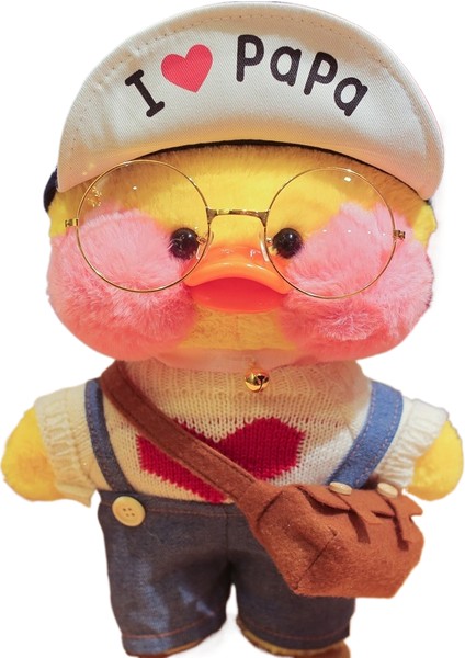 30CM Küçük Sarı Ördek Peluş Oyuncak Bebek Parti Hediyesi (Yurt Dışından)