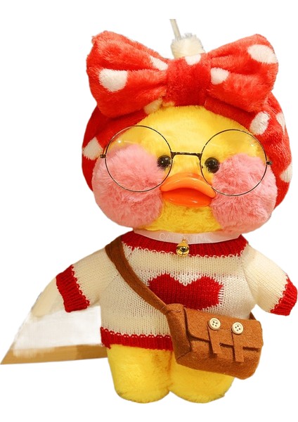 30CM Küçük Sarı Ördek Peluş Oyuncak Bebek Parti Hediyesi (Yurt Dışından)