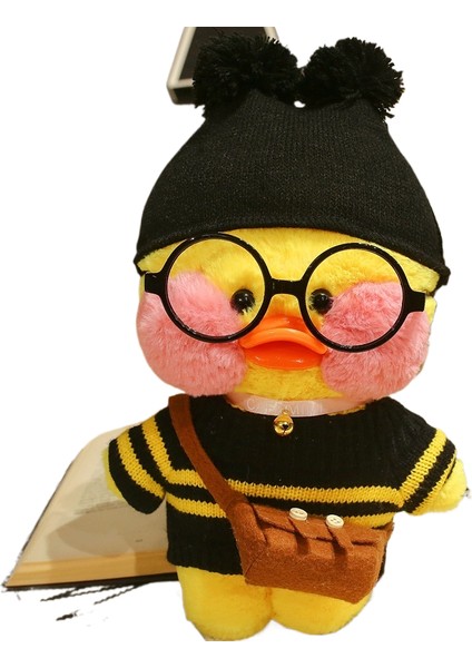30CM Küçük Sarı Ördek Peluş Oyuncak Bebek Parti Hediyesi (Yurt Dışından)