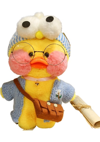 30CM Küçük Sarı Ördek Peluş Oyuncak Bebek Parti Hediyesi (Yurt Dışından)