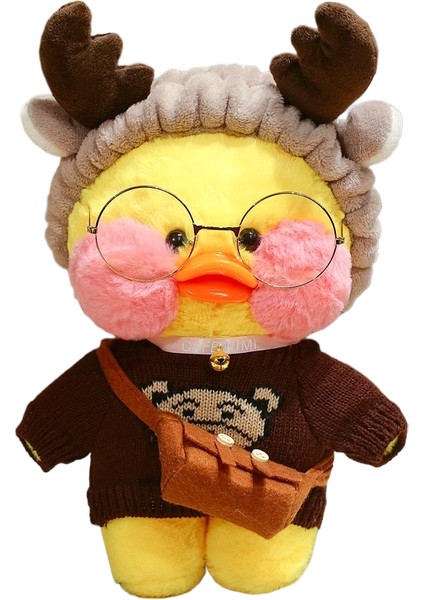 30CM Küçük Sarı Ördek Peluş Oyuncak Bebek Parti Hediyesi (Yurt Dışından)