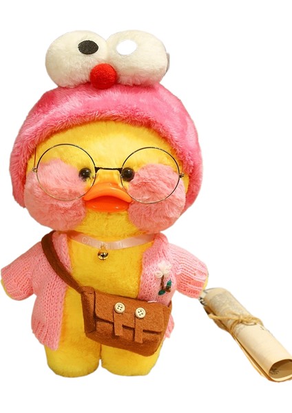 30CM Küçük Sarı Ördek Peluş Oyuncak Bebek Parti Hediyesi (Yurt Dışından)