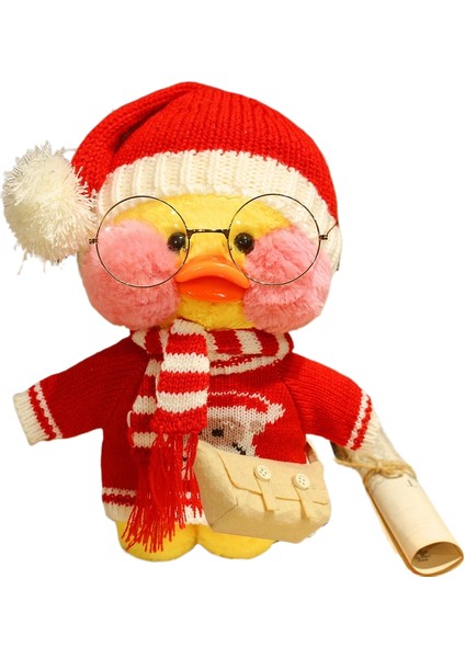 30CM Küçük Sarı Ördek Peluş Oyuncak Bebek Parti Hediyesi (Yurt Dışından)