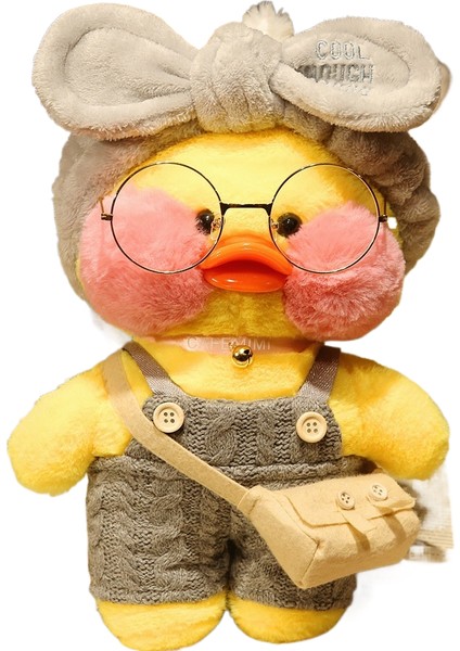 30CM Küçük Sarı Ördek Peluş Oyuncak Bebek Parti Hediyesi (Yurt Dışından)
