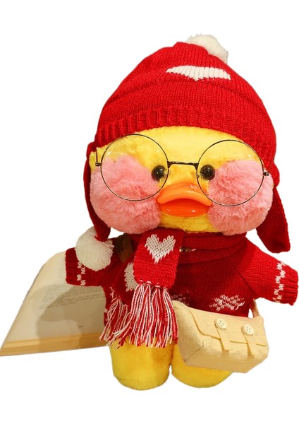 30CM Küçük Sarı Ördek Peluş Oyuncak Bebek Parti Hediyesi (Yurt Dışından)