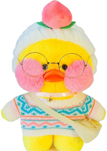 30CM Küçük Sarı Ördek Peluş Oyuncak Bebek Parti Hediyesi (Yurt Dışından)