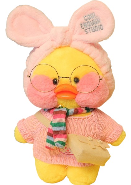 30CM Küçük Sarı Ördek Peluş Oyuncak Bebek Parti Hediyesi (Yurt Dışından)