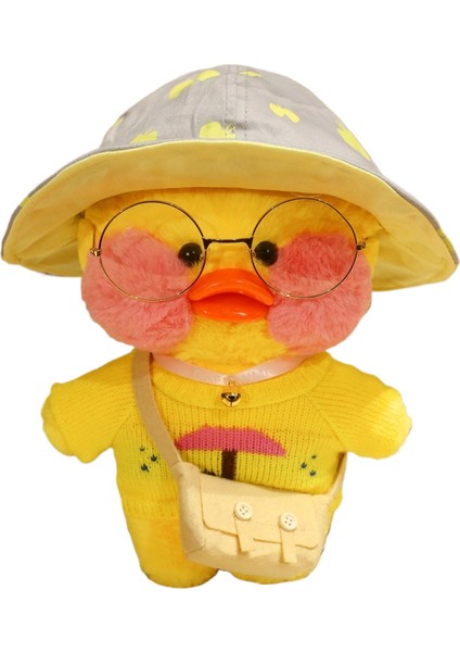 30CM Küçük Sarı Ördek Peluş Oyuncak Bebek Parti Hediyesi (Yurt Dışından)