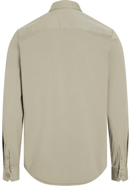 Calvın Kleın Garment Dye Cotton Twıll Shırt Gömlek modelleri