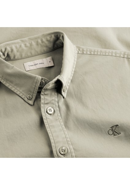 Calvın Kleın Garment Dye Cotton Twıll Shırt Gömlek fırsatları