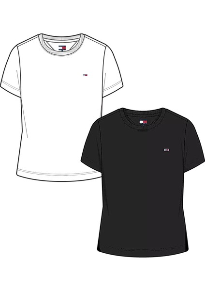 Tommy Hılfıger Tjw 2pack C-Neck Tee T-Shirt