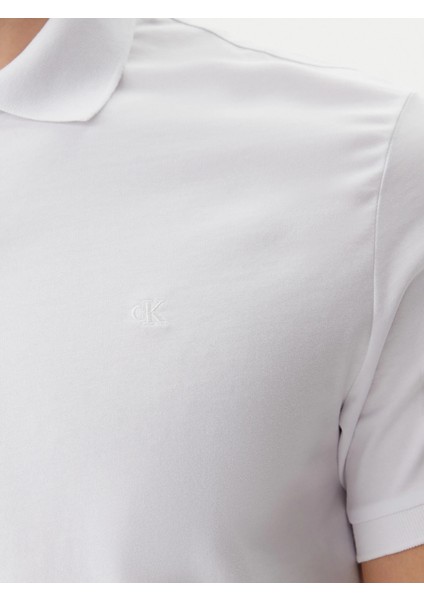 Calvın Kleın Ss Smooth Cotton Solıd Polo Polo Yaka T-Shirt fırsatları