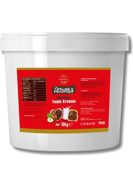 Kakaolu Fındık Kreması 10kg