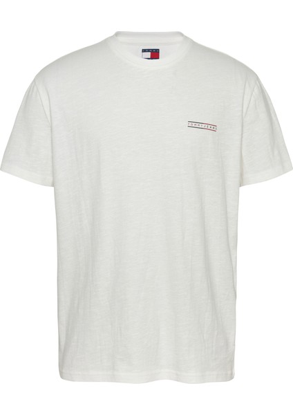 Tommy Hılfıger Tjm Reg Graphıc Slub Tee Ext T-Shirt