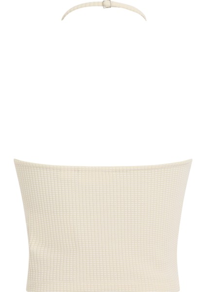 Calvın Kleın Waffle Texture Halterneck Top T-Shirt fiyatları