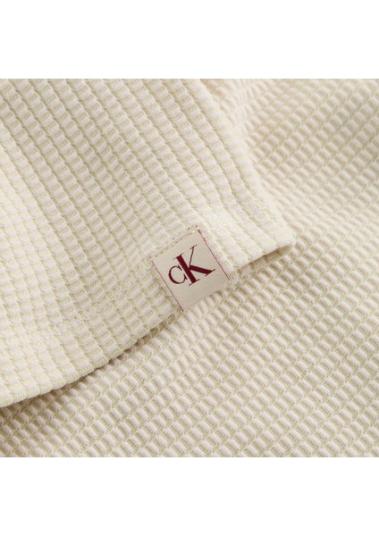 Calvın Kleın Waffle Texture Halterneck Top T-Shirt modelleri