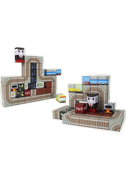 Benim Dünyam Manyetik Küp Yapı Taşı Oyuncakları (Yurt Dışından)