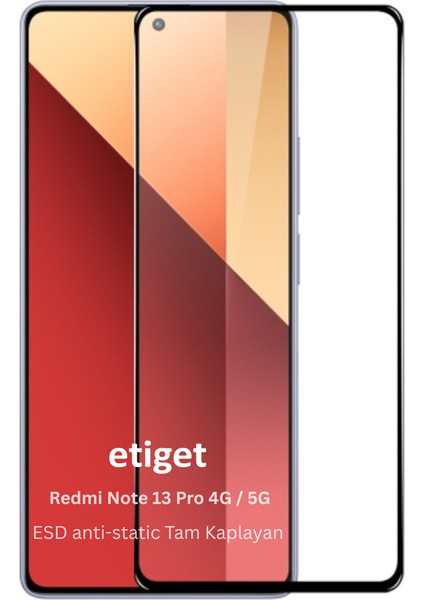 Xiaomi Redmi Note 13 Pro ESD Cam Ekran Koruyucu 6D GLASS