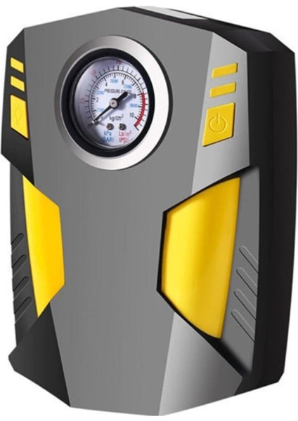 Kablosuz Güçlü Hızlı Doldurma Şarjlı Fenerli Kompresör Araç Lastik Şişirme Pompası Araba Motor Için fırsatları