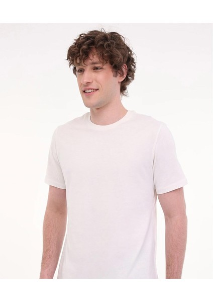 MB PAM C 11SN220 5FX Beyaz Erkek Kısa Kol T-Shirt 101938816