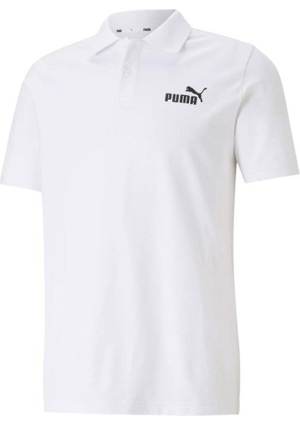 Essential Pique Polo Erkek Beyaz Günlük Stil Polo T-Shirt 58667402