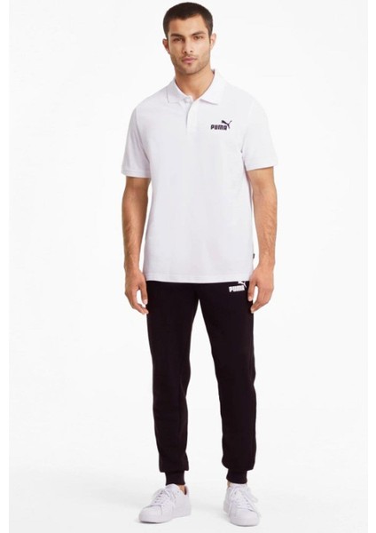 Essential Pique Polo Erkek Beyaz Günlük Stil Polo T-Shirt 58667402 fırsatları