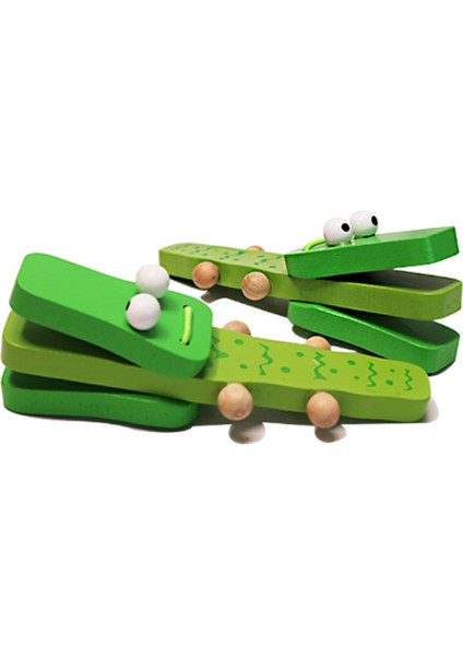Orff Müzik Aleti Castanets - Karikatür Hayvan Timsah Oyuncak (Yurt Dışından) modelleri