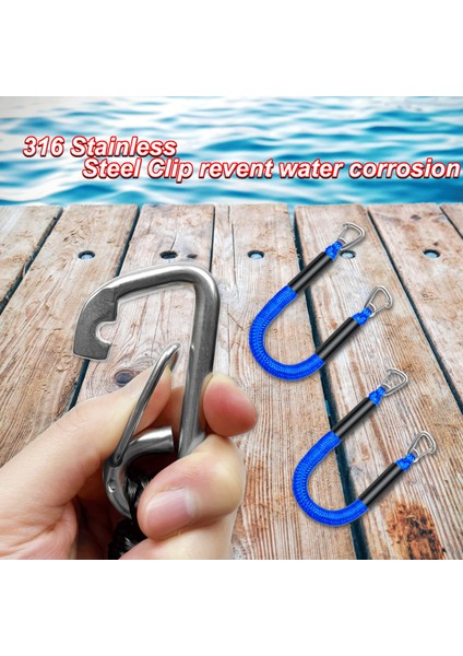 2'li 3ft Bağlama Halatı Bungee Ip Seti - Kayak, Tekne, Seadoo, Jet Ski, Pontoon ve Kano Için Olmazsa Olmaz Aksesuarlar (Yurt Dışından) fiyatları