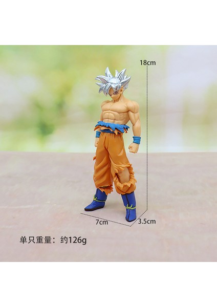 Animasyon Büyük Dragon Ball Sun Wukong Şekilli Kalıp Süsleme Gogeta Vegetto Saiyan (Yurt Dışından)