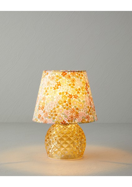 Rose Dekoratif Aydınlatma 17X31 cm Amber